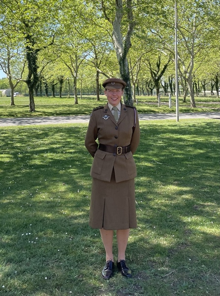 "What inspires me to serve" - Captain Zoe Wickins