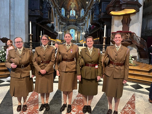 VE80 St Paul's City of London Service of Commemoration and Thanksgiving
