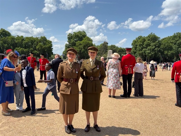 Supporting HM The King’s Birthday Parade