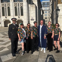Guildhall Pride Flag Raising Ceremony