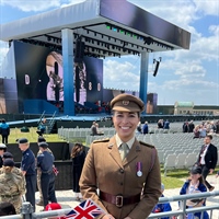 "What inspires me to serve" - Charlotte Field