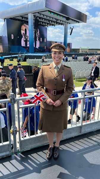 "What inspires me to serve" - Charlotte Field