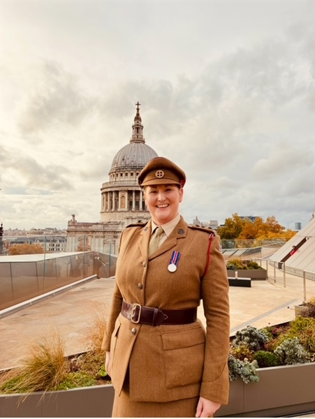 "What inspires me to serve" - Caroline Bassett