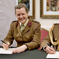 First Aid Nursing Yeomanry (Princess Royal's Volunteer Corps) signs the Armed Forces Covenant
