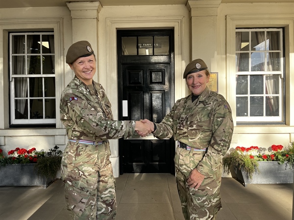 Suzy Holmes joins First Aid Nursing Yeomanry (Princess Royal’s Volunteer Corps) as new Commanding Officer
