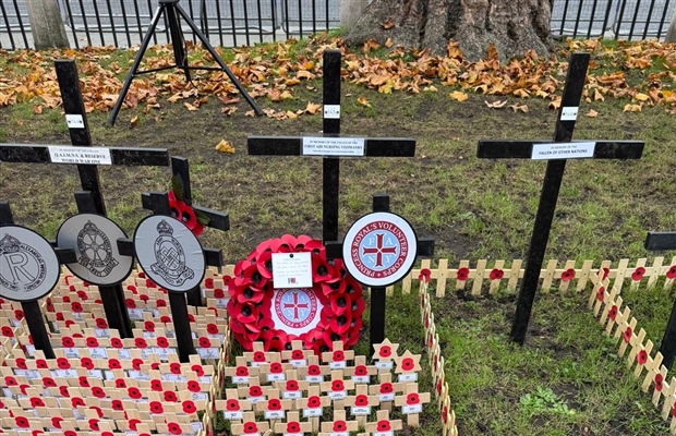Representing the Corps at the Field of Remembrance